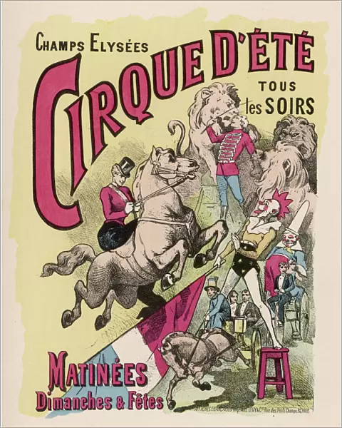 Circus Poster  /  Paris