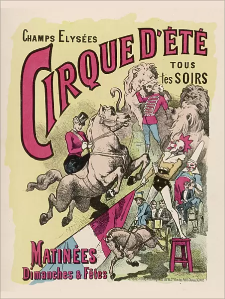 Circus Poster  /  Paris