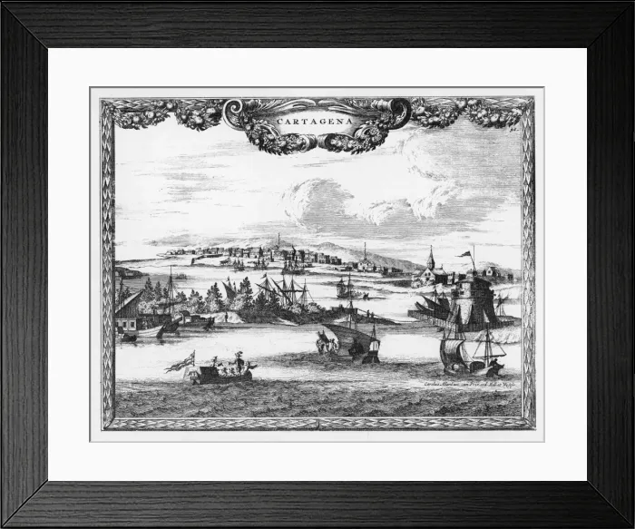 Framed Print : Colombia / Cartagena C1700 Framed Print : Colombia / Cartagena C1700