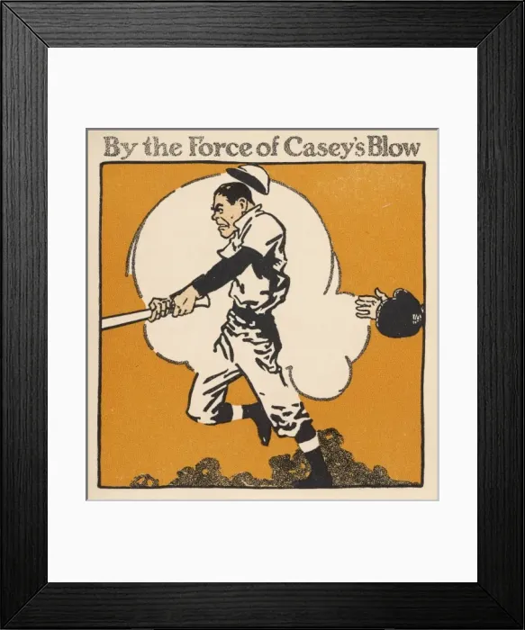Framed Print : Baseball / Force of Blow Framed Print : Baseball / Force of Blow