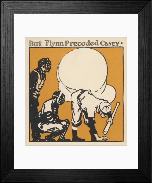 Framed Print : Baseball / Flynn Preceded Framed Print : Baseball / Flynn Preceded