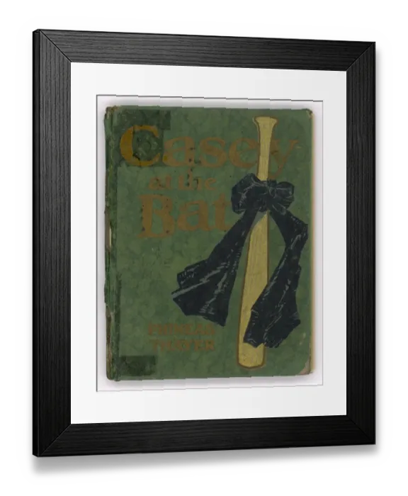 Framed Print : Thayer / Casey at the Bat Framed Print : Thayer / Casey at the Bat