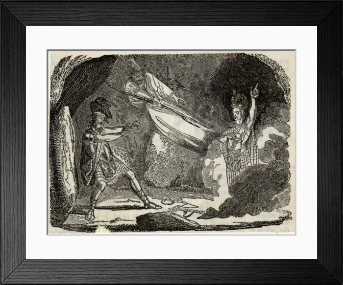 Framed Print : Macbeth & Witches / Appar Framed Print : Macbeth & Witches / Appar
