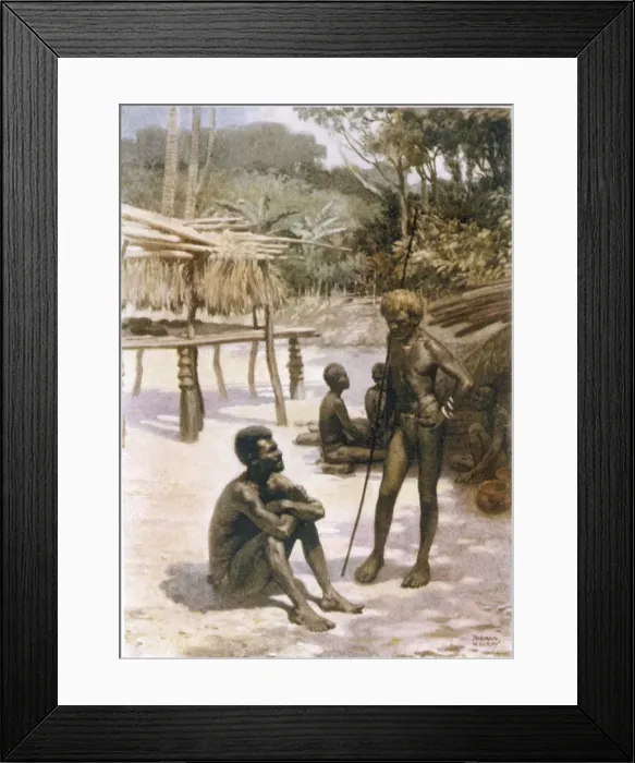 Framed Print : New Hebrides / Espiritu Framed Print : New Hebrides / Espiritu