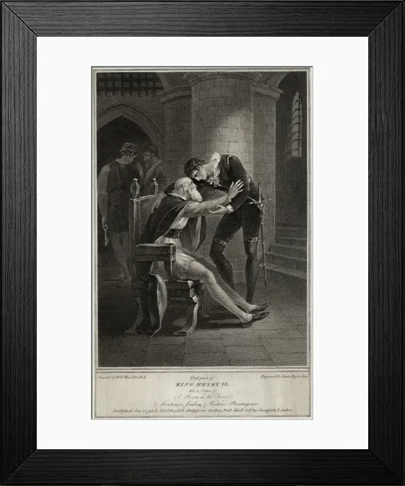 Framed Print : Play: henry Vi: Mortimer Framed Print : Play: henry Vi: Mortimer