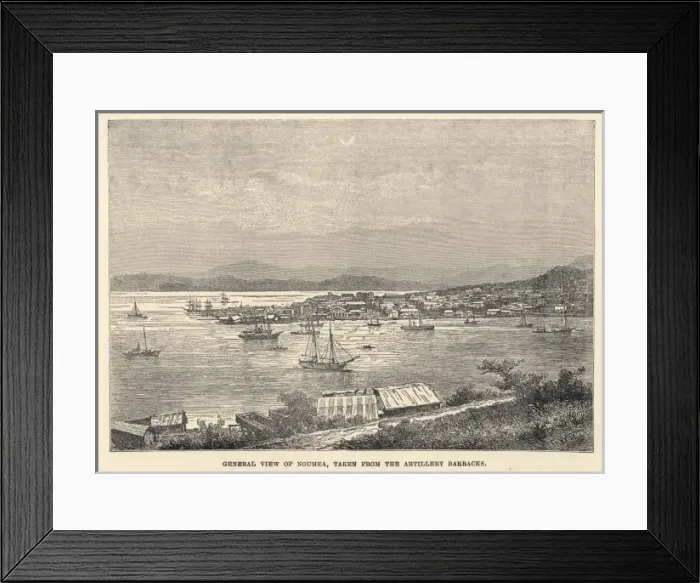 Framed Print : New Caledonia / Noumea Framed Print : New Caledonia / Noumea