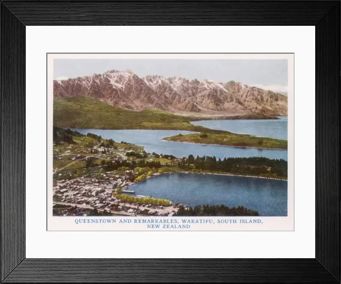 Framed Print : New Zealand  /  Wakatipu