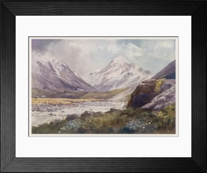 Framed Print : New Zealand / Mount Cook Framed Print : New Zealand / Mount Cook