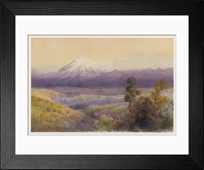 Framed Print : New Zealand / Mt Egmont Framed Print : New Zealand / Mt Egmont
