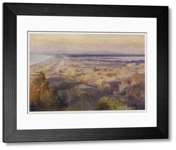 Framed Print : New Zealand / Napier 1908 Framed Print : New Zealand / Napier 1908