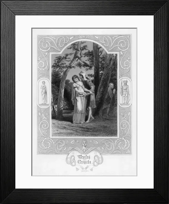 Framed Print : Troilus & Cressida Framed Print : Troilus & Cressida