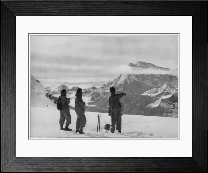 Framed Print : Brit Expedition Survey Framed Print : Brit Expedition Survey