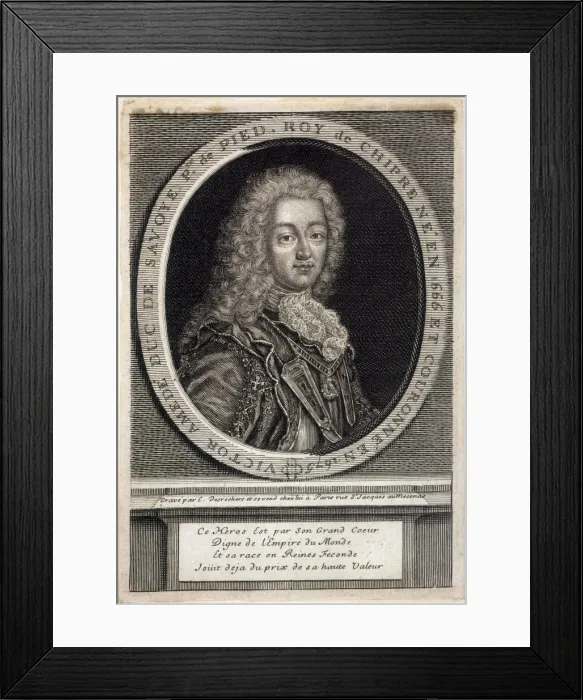 Framed Print : Victor Amadeus Ii / Savoy Framed Print : Victor Amadeus Ii / Savoy