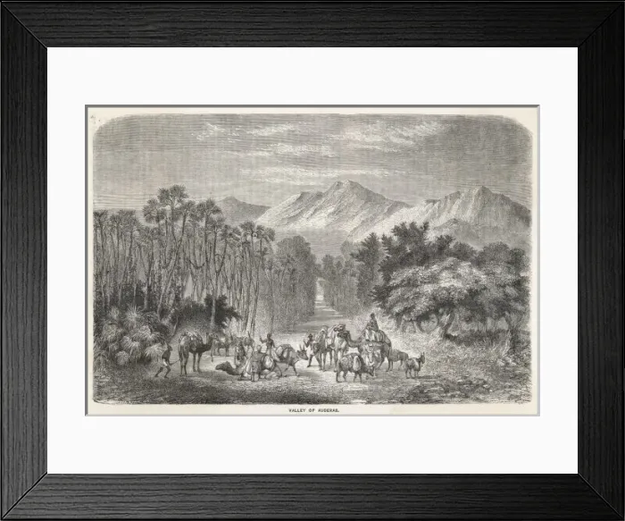 Framed Print : Niger / Aouderas C1855 Framed Print : Niger / Aouderas C1855