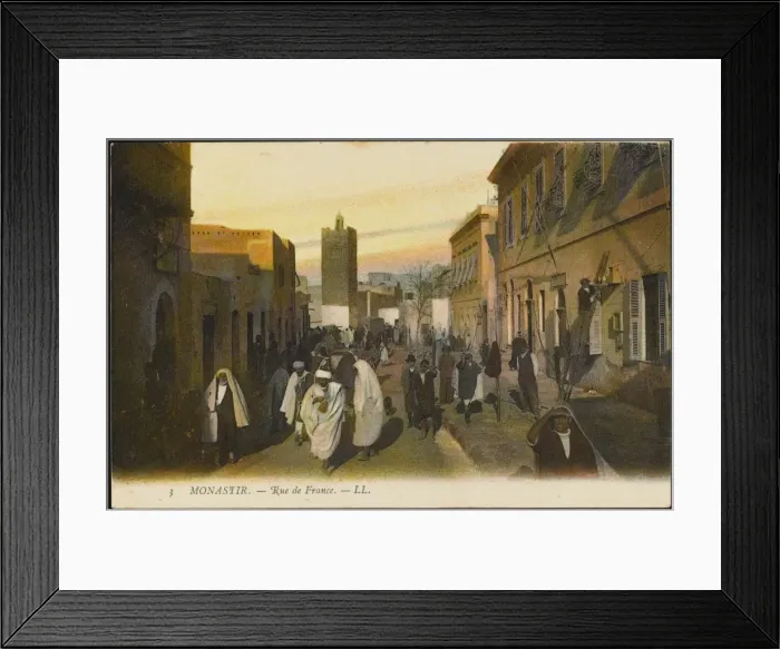 Framed Print : Tunisia / Monastir C20 Framed Print : Tunisia / Monastir C20
