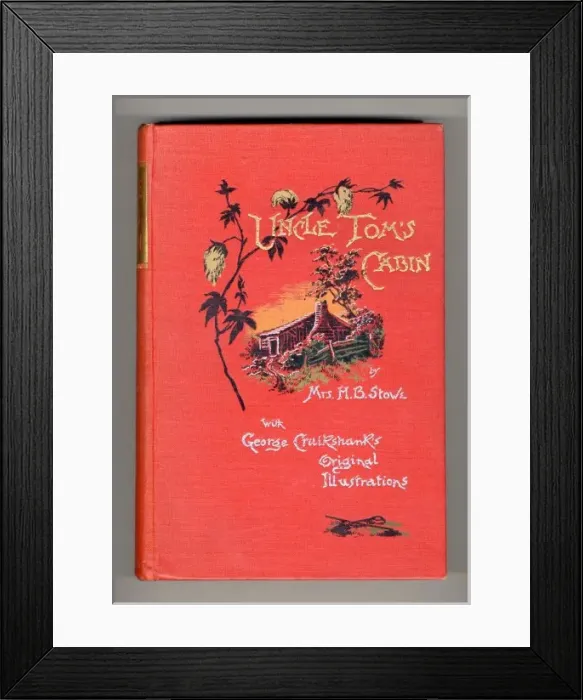 Framed Print : Uncle Toms Cabin / Cover Framed Print : Uncle Toms Cabin / Cover