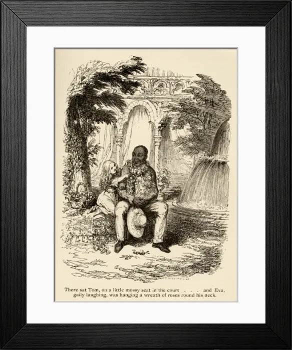Framed Print : Toms Cabin / Tom & Eva Framed Print : Toms Cabin / Tom & Eva