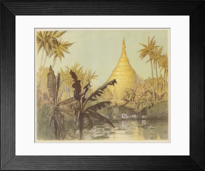 Framed Print : Burma / Rangoon 1931 Framed Print : Burma / Rangoon 1931