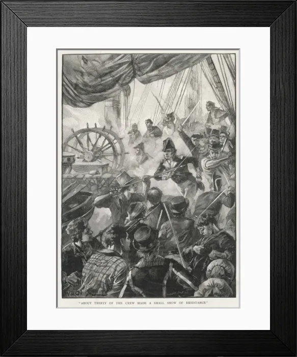 Framed Print : Chesapeake and Shannon Framed Print : Chesapeake and Shannon