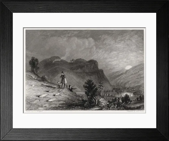Framed Print : Site of Troy / Early C19Th Framed Print : Site of Troy / Early C19Th