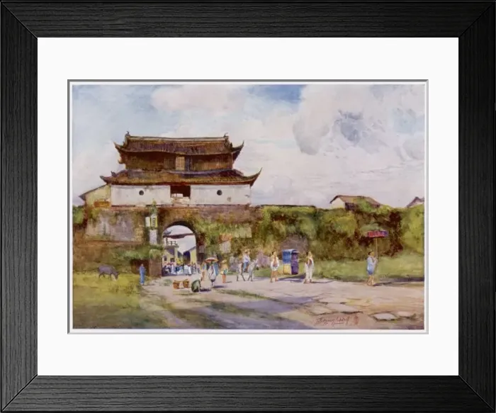 Framed Print : China / Hangchow 1909 Framed Print : China / Hangchow 1909