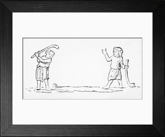 Framed Print : Bandy-Ball or Golf? Framed Print : Bandy-Ball or Golf?