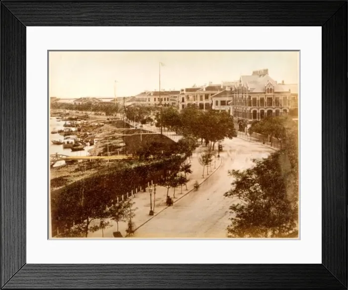 Framed Print : China / Shanghai Late 19C Framed Print : China / Shanghai Late 19C