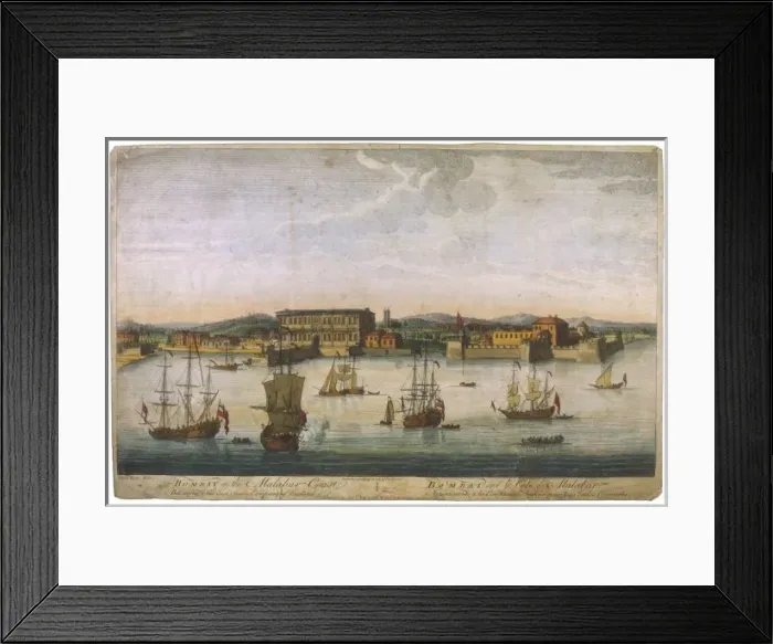 Framed Print : India / Bombay C1750 Framed Print : India / Bombay C1750