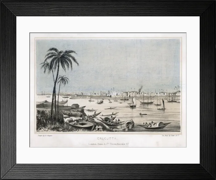 Framed Print : India / Calcutta C1840 Framed Print : India / Calcutta C1840