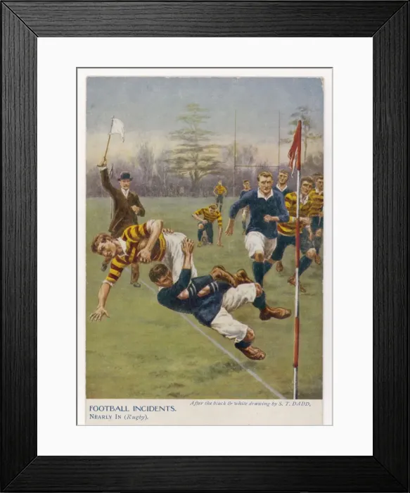 Framed Print : Nearly in (Rugby) Framed Print : Nearly in (Rugby)