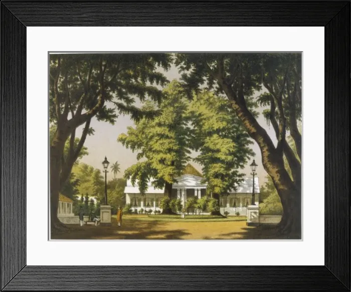 Framed Print : Java / Djokdjakarta 1883 Framed Print : Java / Djokdjakarta 1883