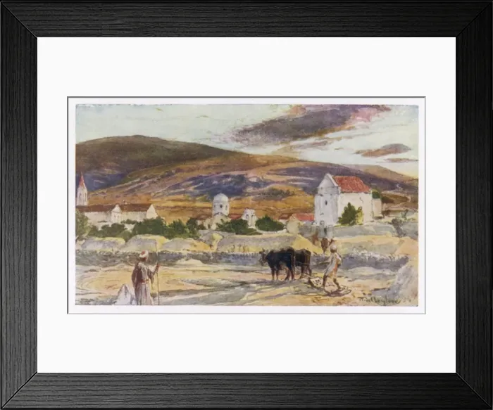 Framed Print : Israel / Cana / Galilee 1912 Framed Print : Israel / Cana / Galilee 1912
