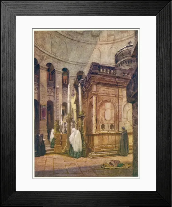 Framed Print : Jerusalem / Holy Sepulchre Framed Print : Jerusalem / Holy Sepulchre