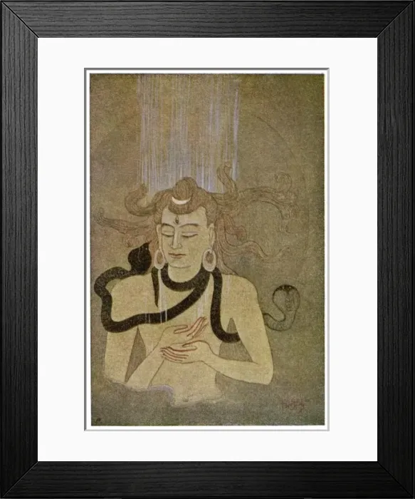 Framed Print : Birth of Ganges Framed Print : Birth of Ganges