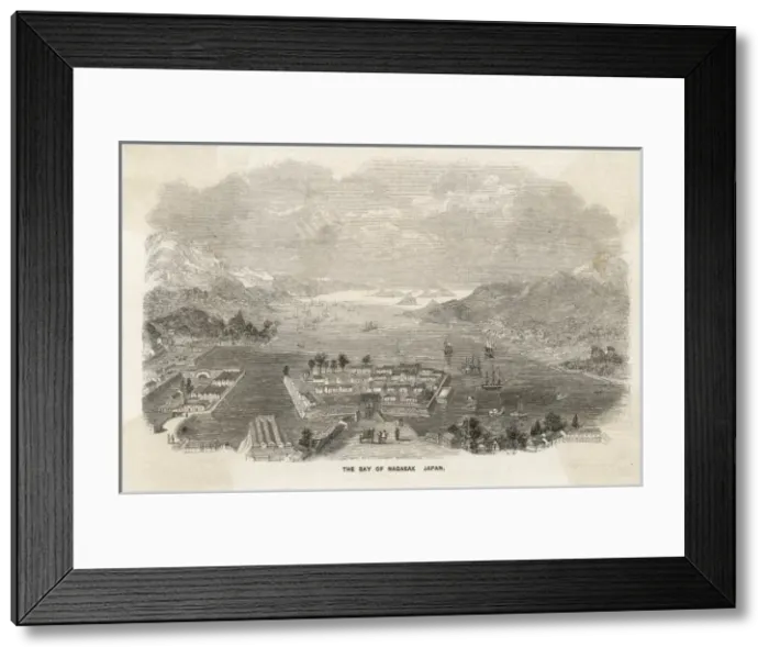 Framed Print : Japan / Nagasaki / Desima Framed Print : Japan / Nagasaki / Desima