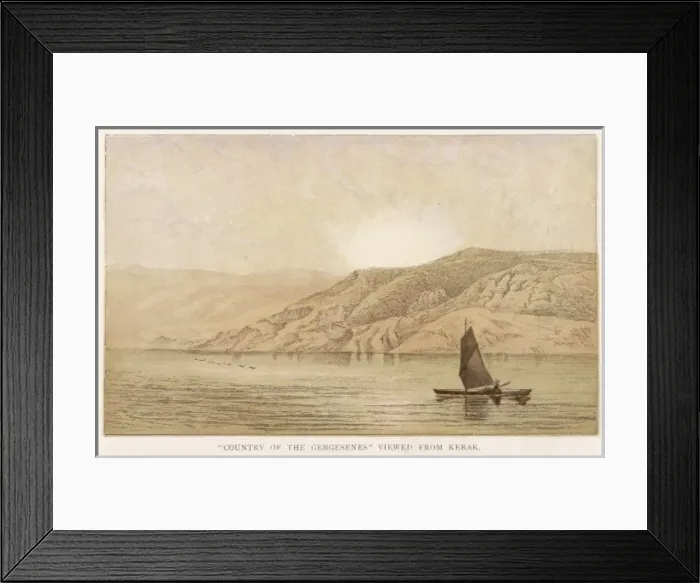Framed Print : Jordan / Al Karak / River Framed Print : Jordan / Al Karak / River