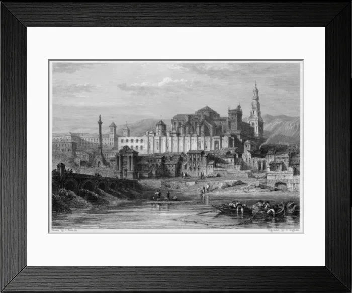 Framed Print : Spain / Cordoba / Alcazar Framed Print : Spain / Cordoba / Alcazar