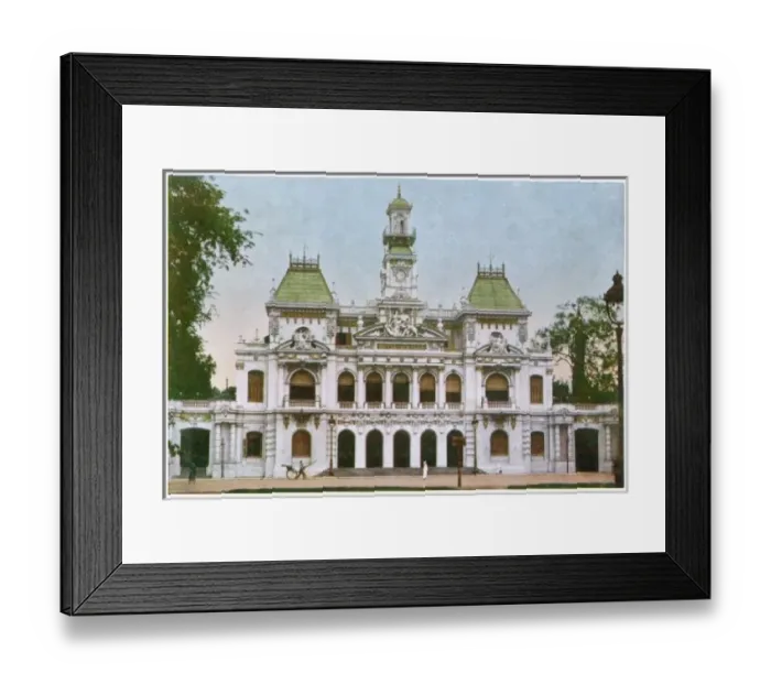 Framed Print : Vietnam / Saigon 1935 Framed Print : Vietnam / Saigon 1935