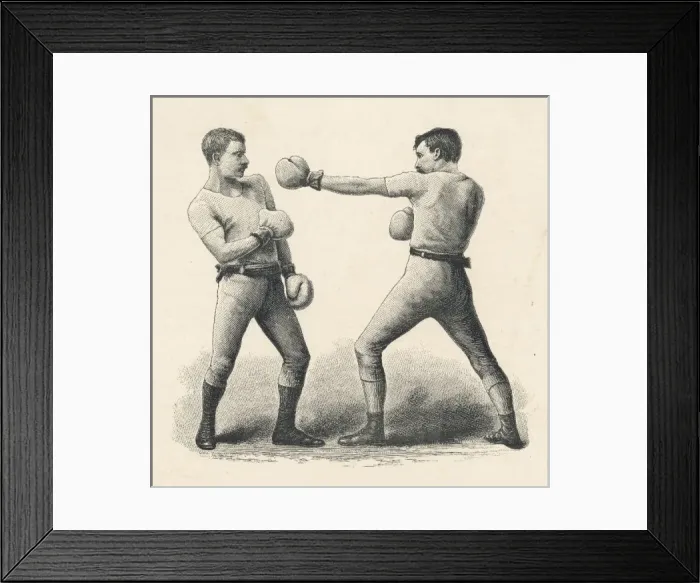 Framed Print : Boxing Retreat C1890 Framed Print : Boxing Retreat C1890