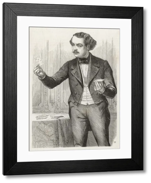 Framed Print : Edouard Brunnet / 1853 Framed Print : Edouard Brunnet / 1853