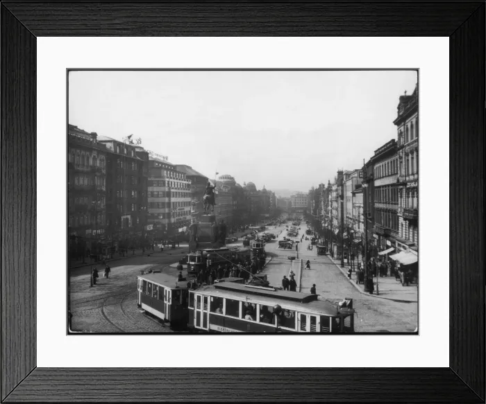 Framed Print : Wenceslas Square / Prague Framed Print : Wenceslas Square / Prague