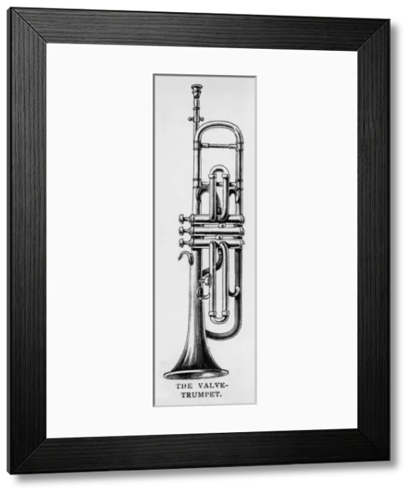 Framed Print : Valve Trumpet on its Own Framed Print : Valve Trumpet on its Own