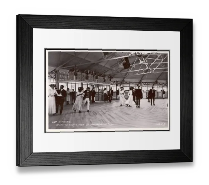 Framed Print : Skating at St Leonards Framed Print : Skating at St Leonards