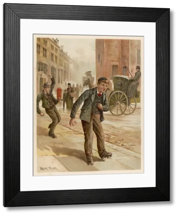 Framed Print : Roller-Skating / Chatterbx Framed Print : Roller-Skating / Chatterbx