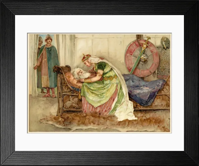 Framed Print : Shakespeare: King Lear Framed Print : Shakespeare: King Lear