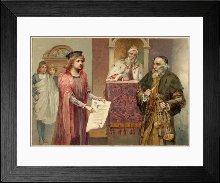 Framed Print : Merchant of Venice