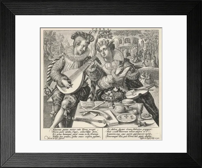 Framed Print : Music in a Garden Framed Print : Music in a Garden