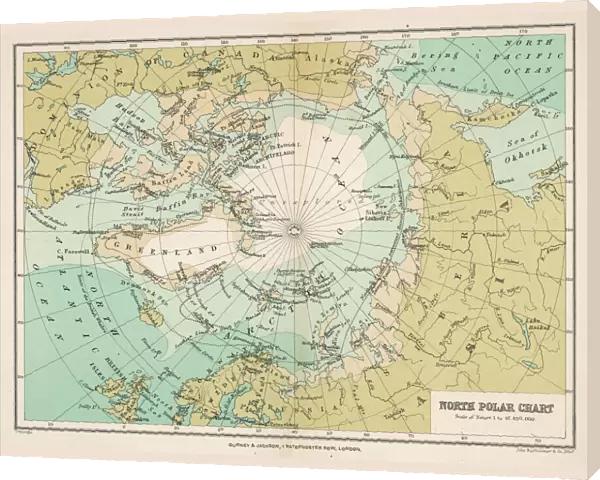Map  /  Arctic Circle 1895