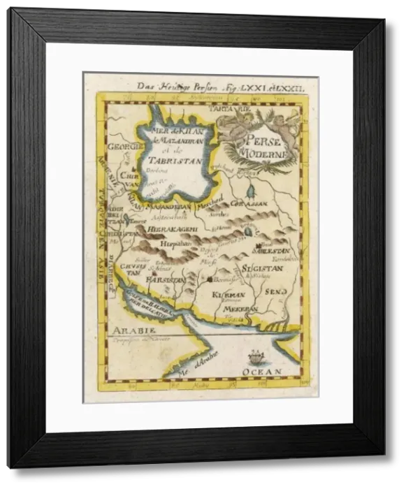 Framed Print : Map / Asia / Persia / Arabia Framed Print : Map / Asia / Persia / Arabia