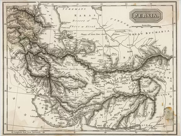 Map  /  Asia  /  Persia 19C